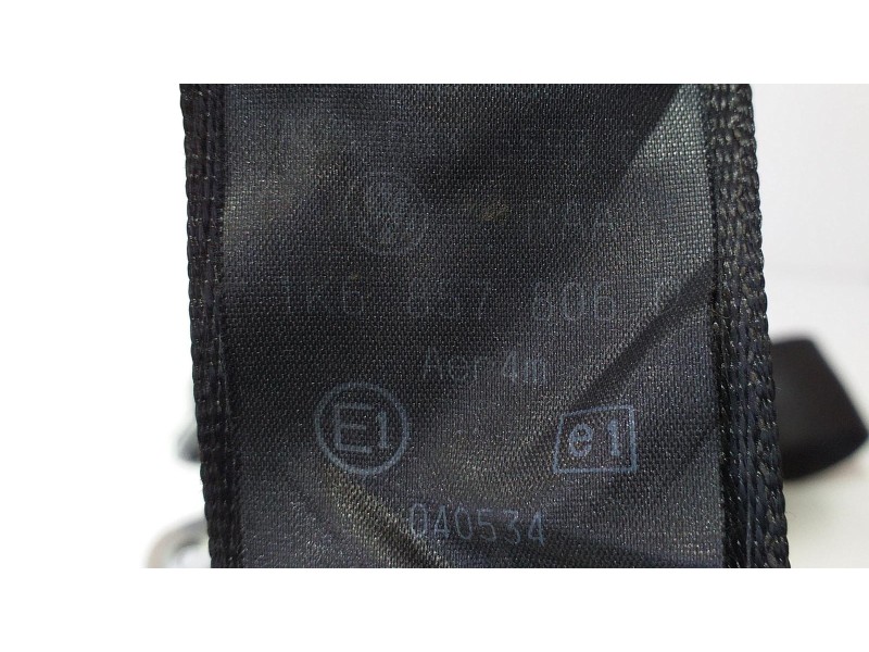 Recambio de cinturon seguridad trasero derecho para volkswagen golf v berlina (1k1) conceptline (e) referencia OEM IAM 1K6857806