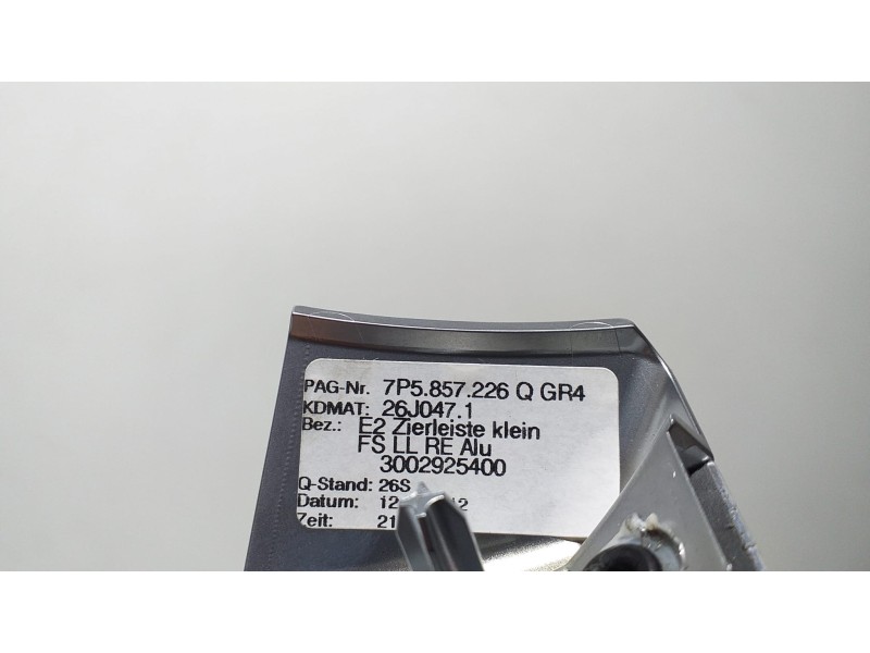 Recambio de salpicadero para porsche cayenne (typ 92aa) gts referencia OEM IAM 7P5857226Q 66483 