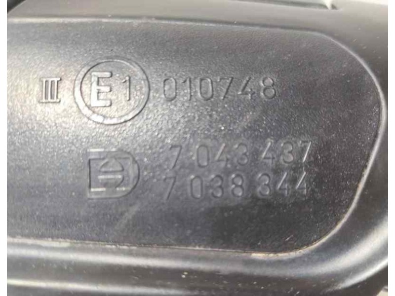 Recambio de retrovisor derecho para bmw serie 5 berlina (e60) 520d referencia OEM IAM F0123116MATTO 87069 