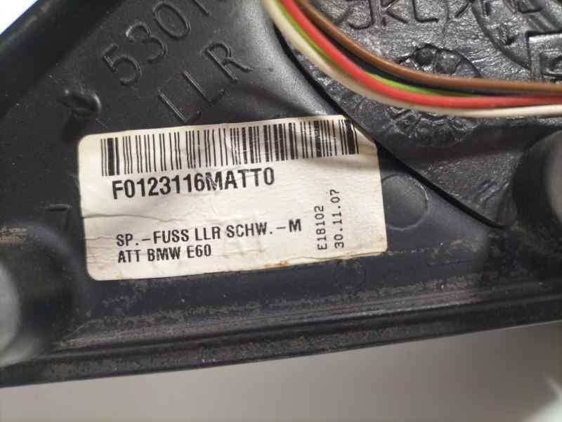 Recambio de retrovisor derecho para bmw serie 5 berlina (e60) 520d referencia OEM IAM F0123116MATTO 87069 