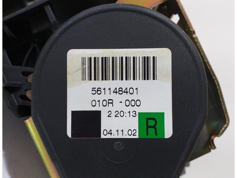 Recambio de cinturon seguridad delantero derecho para bmw serie 7 (e65/e66) 735i referencia OEM IAM 7037818 69062 