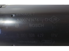 Recambio de motor arranque para renault megane iii berlina 5 p expression referencia OEM IAM 8200741476D 76235 R 2