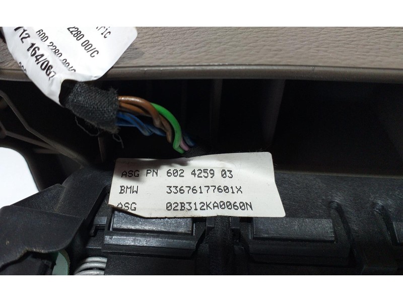 Recambio de airbag delantero izquierdo para bmw serie 7 (e65/e66) 735i referencia OEM IAM 33676177601X 69067 