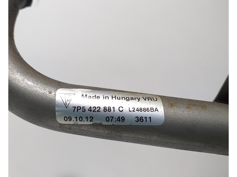 Recambio de tubo para porsche cayenne (typ 92aa) gts referencia OEM IAM 7P5422881C 66511 