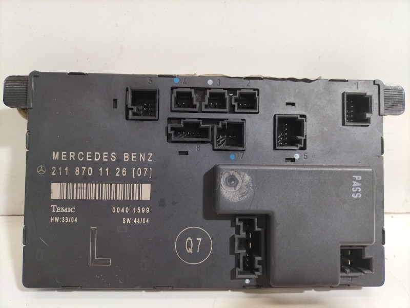 Recambio de modulo electronico para mercedes-benz clase e (w211) berlina e 220 cdi (211.008) referencia OEM IAM A2118701126 7842