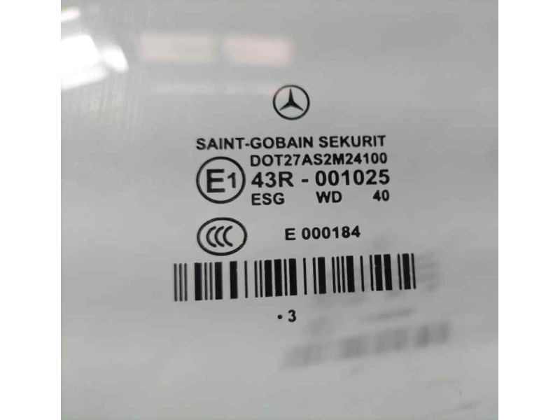 Recambio de luna trasera izquierda para mercedes-benz clase e (w211) berlina e 270 cdi (211.016) referencia OEM IAM 2117350110 8
