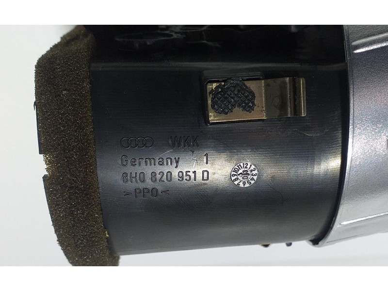 Recambio de rejilla aireadora para audi a4 cabrio (8h) 3.0 quattro referencia OEM IAM 8H0820951D 59096 