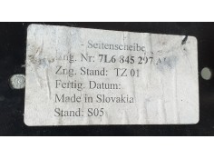 Recambio de luna custodia trasera izquierda para volkswagen touareg (7la) v6 referencia OEM IAM 7L6845297AH 55040  2
