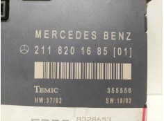 Recambio de modulo electronico para mercedes-benz clase e (w211) berlina e 320 cdi (211.026) referencia OEM IAM 2118201685 85726 2