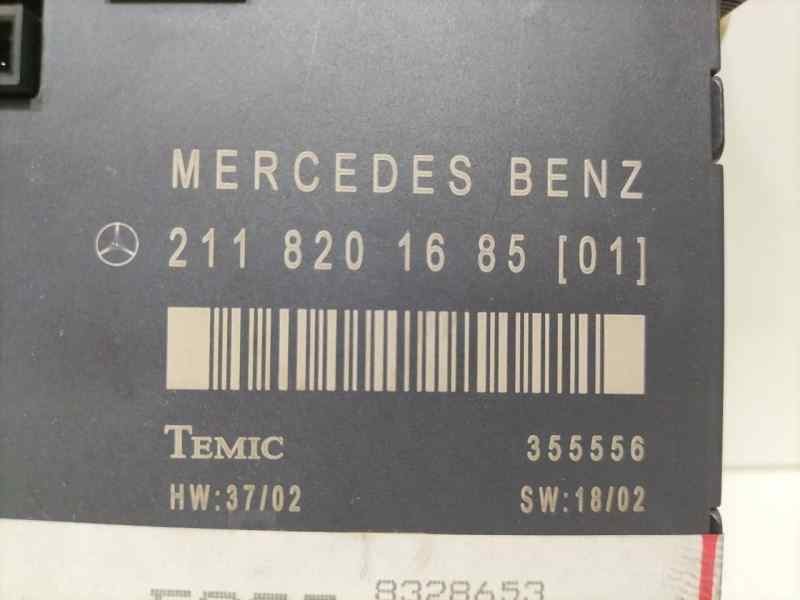 Recambio de modulo electronico para mercedes-benz clase e (w211) berlina e 320 cdi (211.026) referencia OEM IAM 2118201685 85726