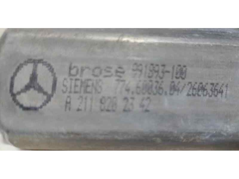 Recambio de motor elevalunas trasero izquierdo para mercedes-benz clase e (w211) berlina e 270 cdi (211.016) referencia OEM IAM 