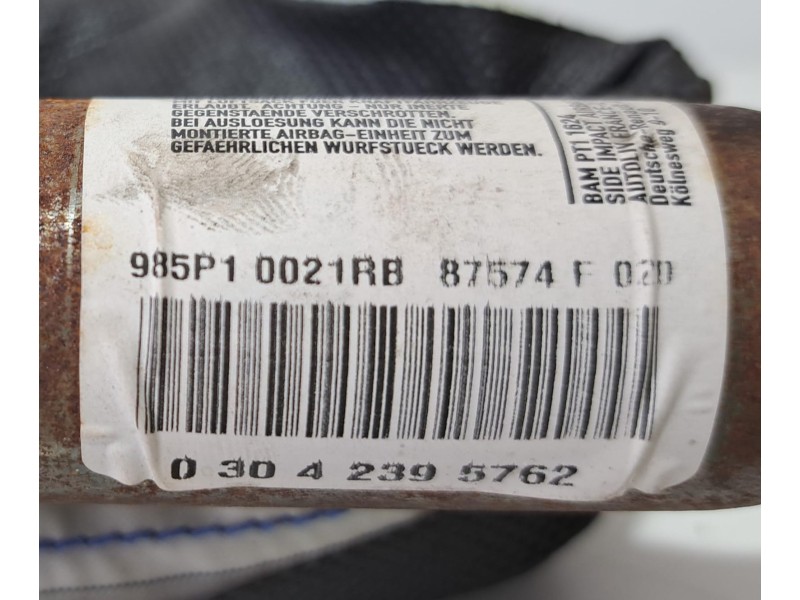 Recambio de airbag cortina delantero izquierdo para renault megane iii berlina 5 p expression referencia OEM IAM 985P10021RB 763