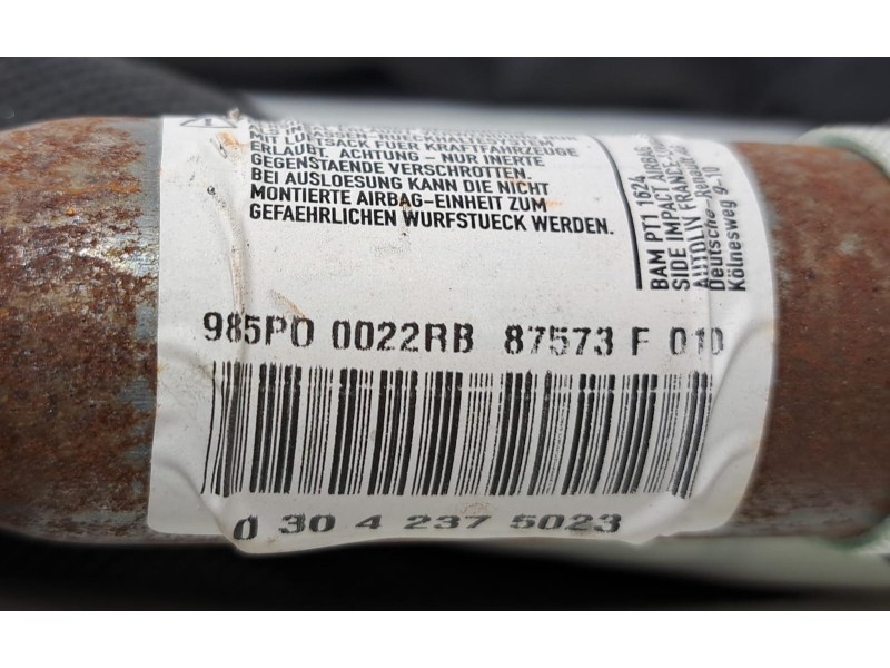 Recambio de airbag cortina delantero derecho para renault megane iii berlina 5 p expression referencia OEM IAM 985P00022RB 76308
