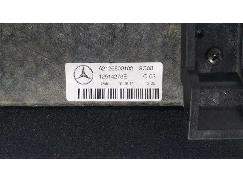 Recambio de bandeja trasera para mercedes-benz clase e (w212) familiar 220 cdi blueefficiency (212.202) referencia OEM IAM A2126