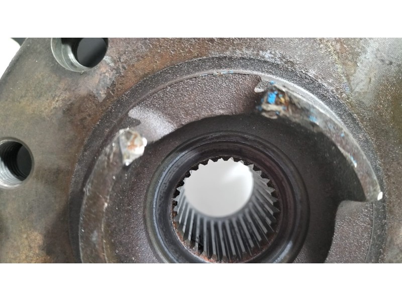 Recambio de mangueta trasera izquierda para volkswagen touareg (7l6) tdi v6 +motion referencia OEM IAM 7L0505435 78571 