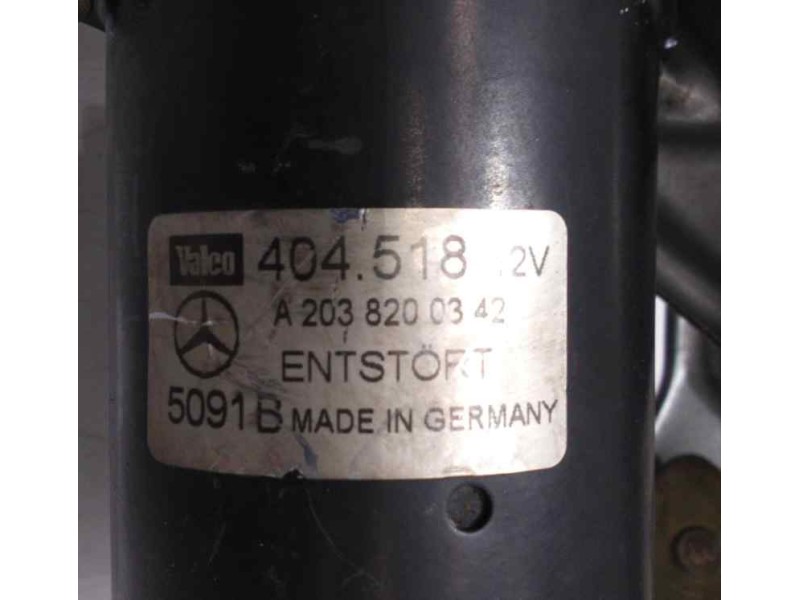 Recambio de motor limpia delantero para mercedes-benz clase c (w203) berlina 220 cdi (203.006) referencia OEM IAM A2038200342 47