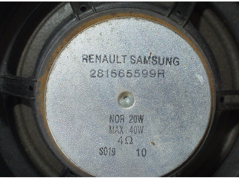 Recambio de sistema audio / radio cd para renault koleos dynamique referencia OEM IAM 281565599R 69157 