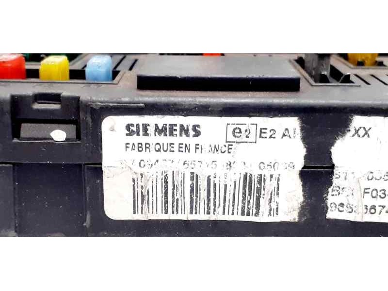 Recambio de caja reles / fusibles para citroën c2 sx referencia OEM IAM 9653667480 43189 