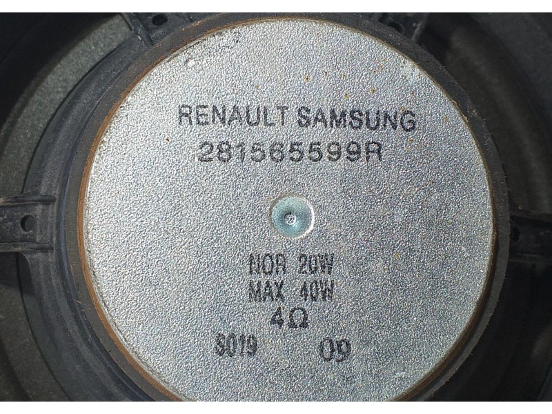 Recambio de sistema audio / radio cd para renault koleos dynamique referencia OEM IAM 281565599R 69160 