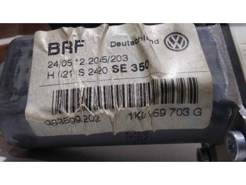 Recambio de motor elevalunas trasero izquierdo para seat leon (1p1) comfort limited referencia OEM IAM 1K0959703G 47202 