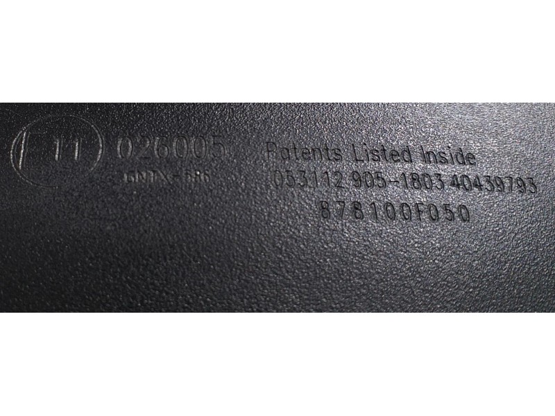 Recambio de espejo interior para toyota avensis cross sport (t27) comfort referencia OEM IAM 878100F050 55171 