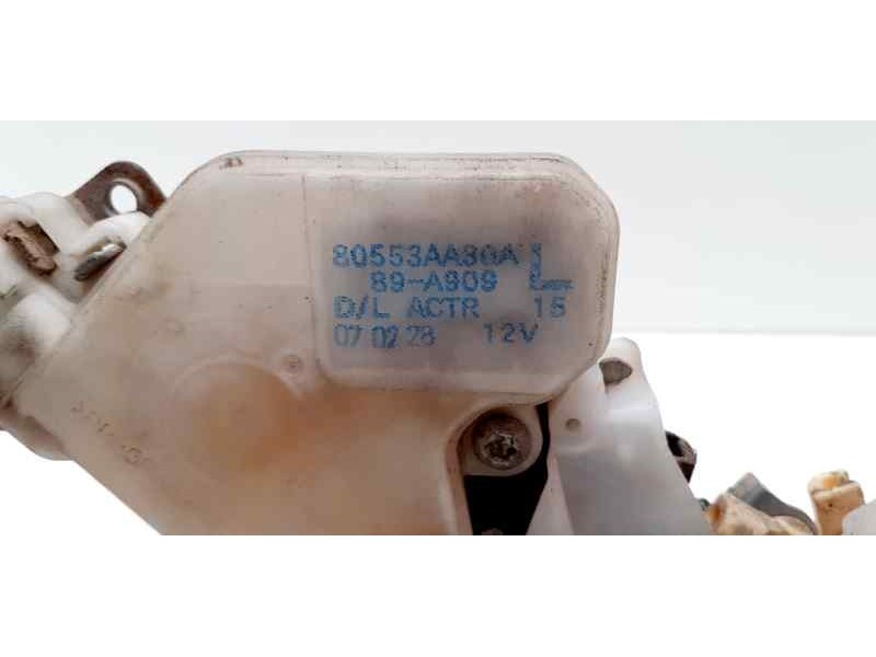 Recambio de cerradura puerta trasera izquierda para nissan x-trail (t30) comfort referencia OEM IAM 80553AA30A 42186 