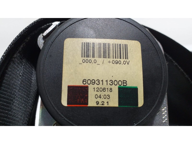 Recambio de cinturon seguridad trasero derecho para toyota avensis cross sport (t27) comfort referencia OEM IAM 609311300B 55182