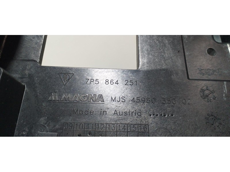 Recambio de guarnecidos palanca cambio para porsche cayenne (typ 92aa) gts referencia OEM IAM 7P5864089A 66639 