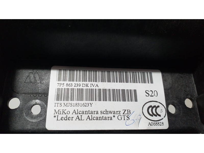 Recambio de molduras traseras para porsche cayenne (typ 92aa) gts referencia OEM IAM 7P5863239 66641 