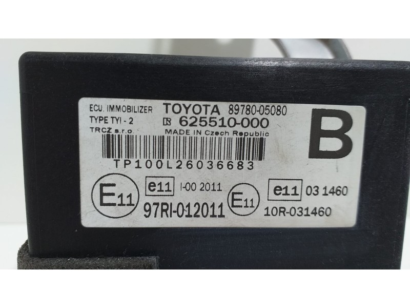 Recambio de modulo electronico para toyota avensis cross sport (t27) comfort referencia OEM IAM 8978005080 55193 