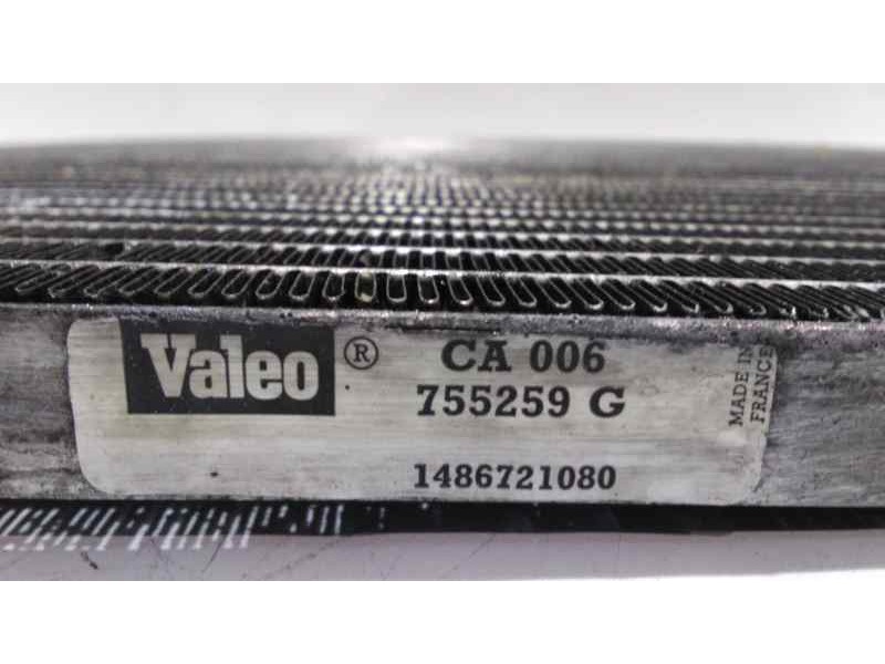 Recambio de condensador / radiador aire acondicionado para fiat scudo (222) 2.0 jtd el caja cerrada. (batalla 3224) referencia O