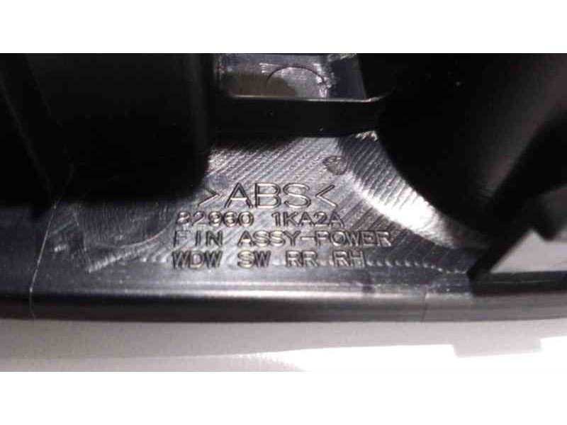 Recambio de mando elevalunas trasero derecho para nissan juke (f15) acenta referencia OEM IAM 829601KA2A 47383 