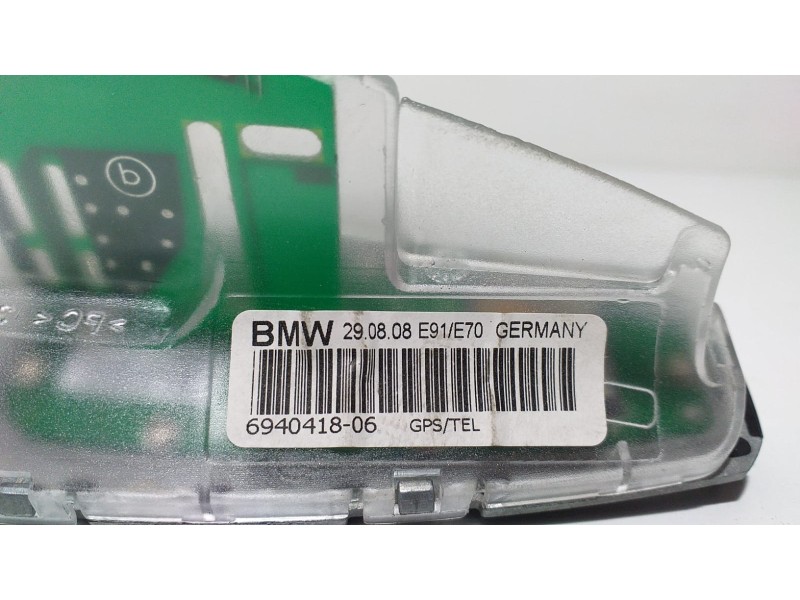 Recambio de antena para bmw x6 (e71) 3.5d referencia OEM IAM 6940418 59438 
