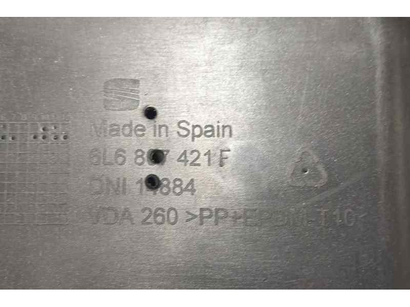 Recambio de paragolpes trasero para seat ibiza (6l1) fresh referencia OEM IAM 6L6807421F 85845 