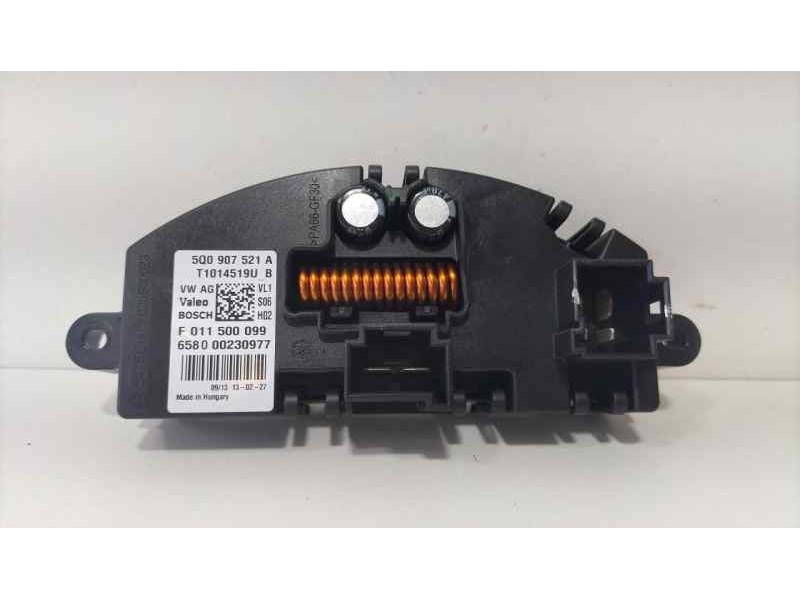 Recambio de resistencia calefaccion para audi a3 sportback (8va) ambiente referencia OEM IAM 5Q0907521A 87161 