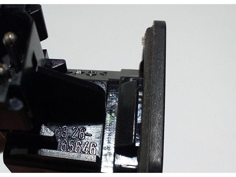 Recambio de piloto matricula para bmw x6 (e71) 3.5d referencia OEM IAM 63267165646 59453 