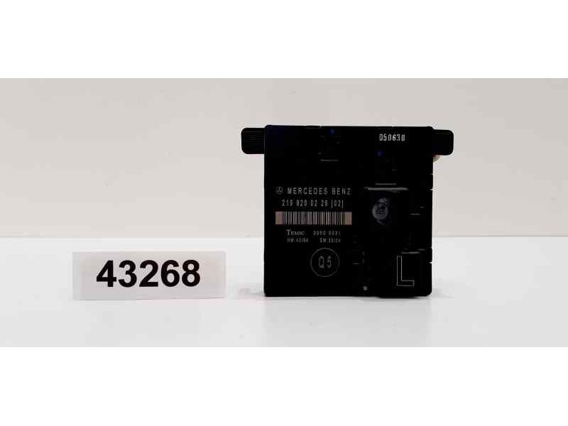 Recambio de modulo confort para mercedes-benz clase cls (w219) 350 (219.356) referencia OEM IAM 2198200226 43268 