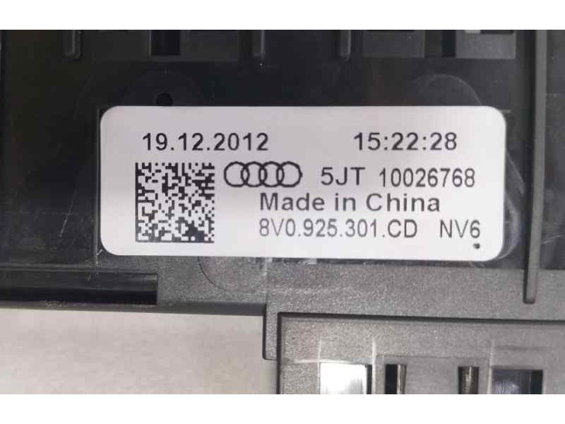 Recambio de warning para audi a3 sportback (8va) ambiente referencia OEM IAM 8V0925301CD 87163 