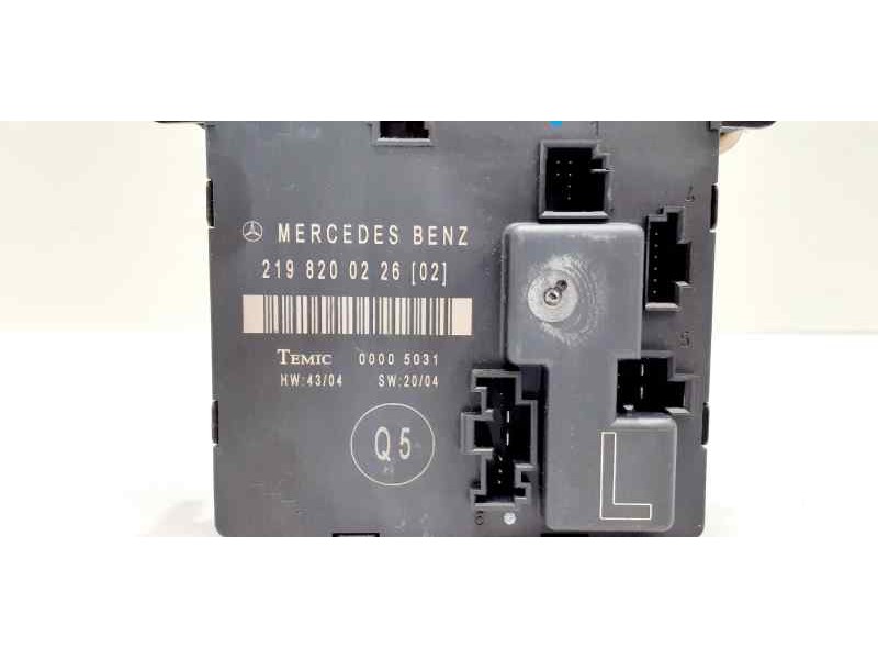 Recambio de modulo confort para mercedes-benz clase cls (w219) 350 (219.356) referencia OEM IAM 2198200226 43268 