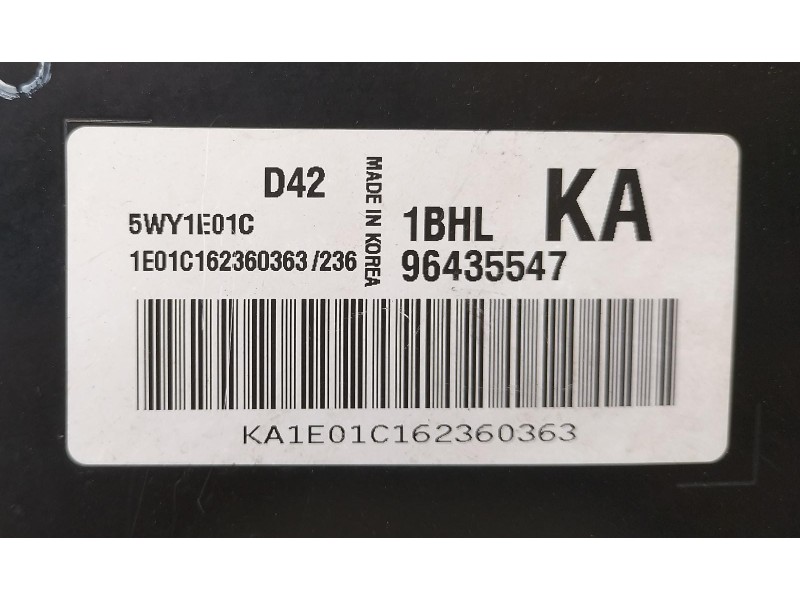 Recambio de centralita motor uce para chevrolet lacetti se referencia OEM IAM 96435547 69283 R