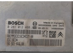 Recambio de centralita motor uce para citroën xsara picasso 1.6 hdi 90 exclusive referencia OEM IAM 9656161680 69284 R 2