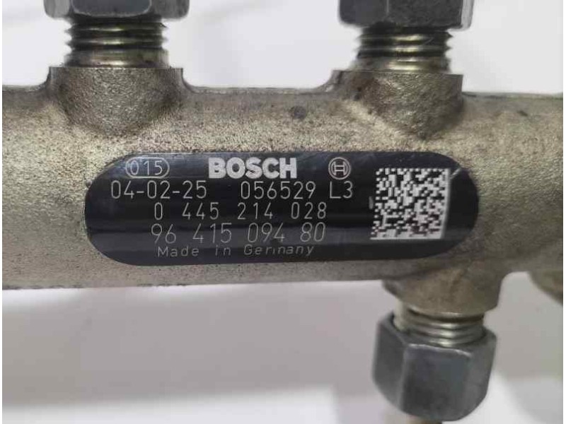 Recambio de rampa inyectora para peugeot 206 berlina xs clim referencia OEM IAM 9641509480 85855 