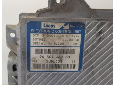 Recambio de centralita motor uce para peugeot 406 berlina (s1/s2) 2.1 turbodiesel cat referencia OEM IAM 9630466980 69288 R 2