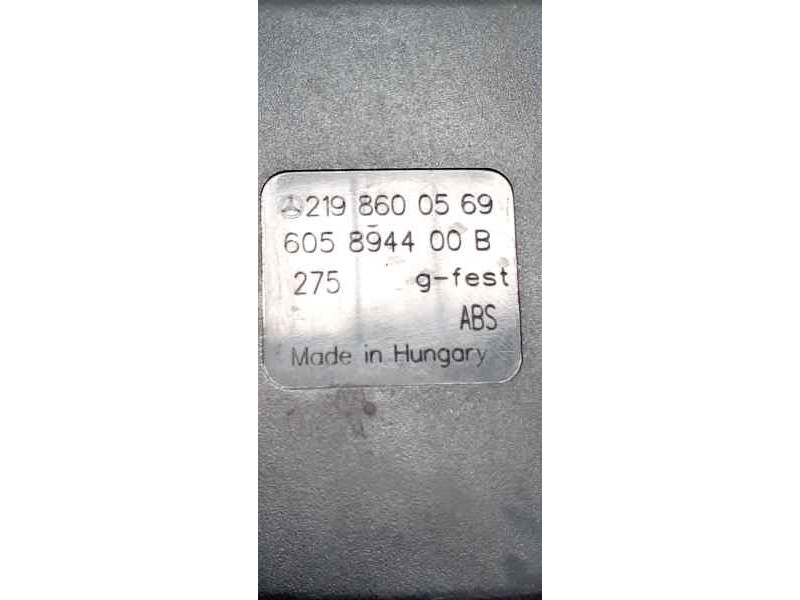 Recambio de cinturon seguridad trasero izquierdo para mercedes-benz clase cls (w219) 350 (219.356) referencia OEM IAM A219860056