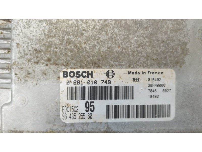 Recambio de centralita motor uce para citroën c5 berlina 2.0 hdi sx referencia OEM IAM 9643525580 69305 R
