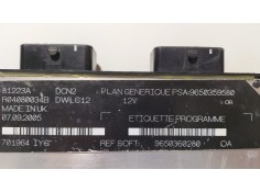 Recambio de centralita motor uce para citroën berlingo 1.9 diesel referencia OEM IAM 9650360280 69328 R 2