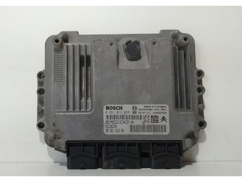 Recambio de centralita motor uce para citroën xsara picasso 1.6 hdi 90 sx referencia OEM IAM 9656161680 69354 R
