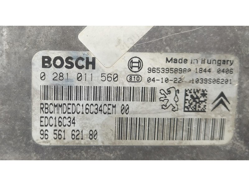 Recambio de centralita motor uce para peugeot 206 berlina xsi referencia OEM IAM 9656162180 69364 R