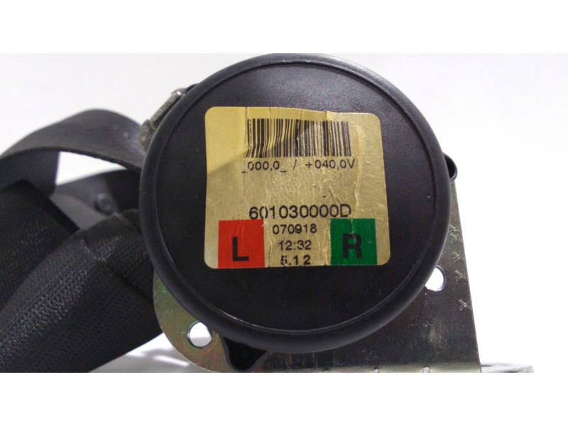 Recambio de cinturon seguridad trasero izquierdo para bmw mini (r56) cooper d referencia OEM IAM 601030000D 47502  Recambio de cinturon seguridad trasero izquierdo para bmw mini (r56) cooper d referencia OEM IAM 601030000D 47502