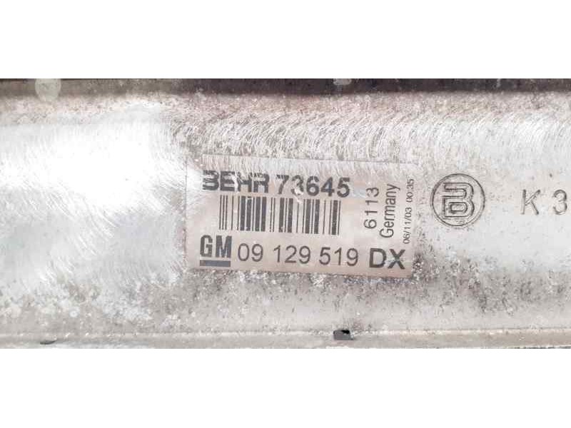 Recambio de intercooler para opel astra g berlina 1.7 turbodiesel cat (x 17 dtl / 2h8) referencia OEM IAM 09129519DX 42478 